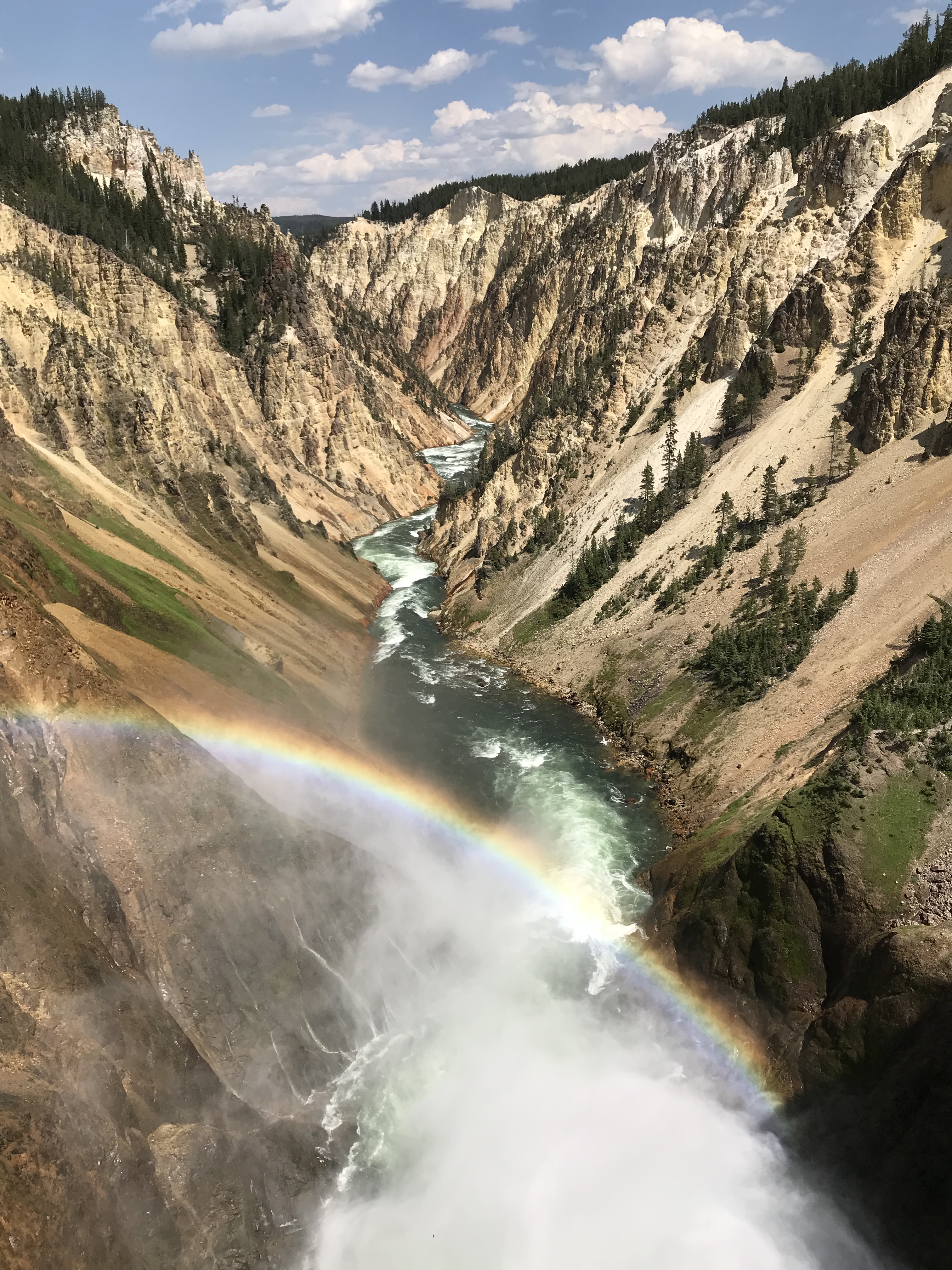 Brink of upper falls