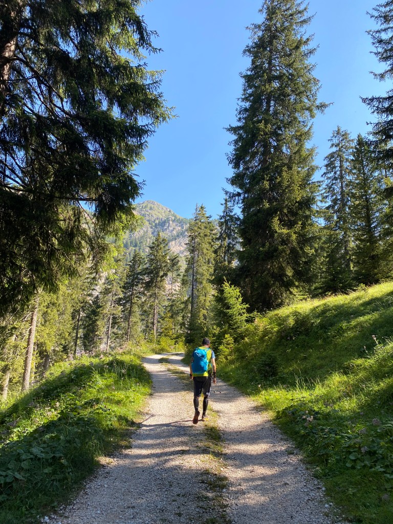 Rifugio Bergamo sentiero